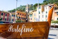 Portofino landmark detail Royalty Free Stock Photo