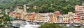 Portofino port panorama