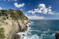 Portofino rocks by the sea