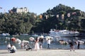 Portofino`s harbour, Genova, Liguria, Italy