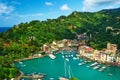 Portofino village on Ligurian coast, Italy