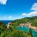 Portofino village on Ligurian coast, Italy