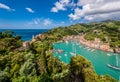 Portofino village on Ligurian coast, Italy Royalty Free Stock Photo