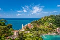 Portofino village on Ligurian coast, Italy Royalty Free Stock Photo