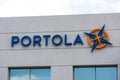Portola Pharmaceuticals sign and logo