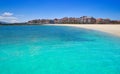 Portonovo Baltar beach in Pontevedra of Galicia