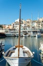 Marina in the Mallorcan town of Portopetro Royalty Free Stock Photo