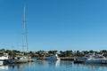 Marina in the Mallorcan town of Portopetro Royalty Free Stock Photo