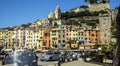 Portovenere scenic colorful coast town in Liguria, Italy