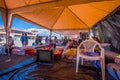 Portoviejo, Ecuador - April, 18, 2016: Tents for the refugees after 7.8 earthquake.