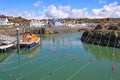 Portpatrick harbour in Galloway, Scotland Royalty Free Stock Photo