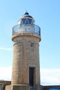 Portpatrick Lighthouse, Scotland Royalty Free Stock Photo