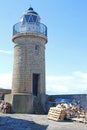 Portpatrick lighthouse, Scotland Royalty Free Stock Photo