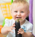 Portrait of adorable baby