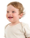 Portrait of adorable one year old boy Royalty Free Stock Photo