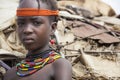 Portrait of the African boy.