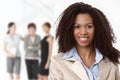 Portrait of afro businesswoman at office