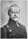 Portrait of Albrecht Theodor Emil Graf von Roon - a German military and statesman, Prussian Field Marshal.