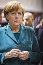 Portrait of Angela Merkel chancellor of Germany Royalty Free Stock Photo