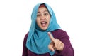 Angry Muslim Businesswoman