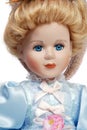 Portrait of antique porcelain doll face Royalty Free Stock Photo