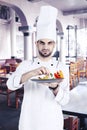 Arabian chef preparing a yummy food