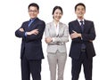 Portrait of asian business team