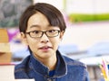 Portrait of asian elementary school student Royalty Free Stock Photo