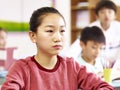Portrait of asian elementary school student Royalty Free Stock Photo