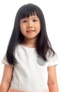 Portrait of asian kid smiling Royalty Free Stock Photo