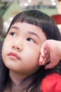 Portrait of an Asian Little Girl Royalty Free Stock Photo