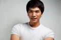 Portrait of Asian Male Model Royalty Free Stock Photo