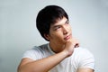 Portrait of Asian Male Model Royalty Free Stock Photo