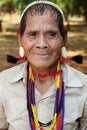 Portrait asian man lawae with pipe