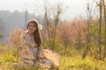 Portrait of asian traditional woman