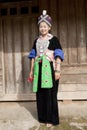 Portrait Asian woman Laos, Hmong Royalty Free Stock Photo