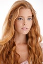 Portrait of attractive redhead Royalty Free Stock Photo