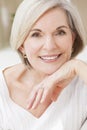 Portrait of Attractive Senior Woman Royalty Free Stock Photo