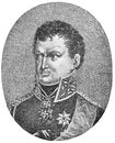 Portrait of August Wilhelm Antonius Graf Neidhardt von Gneisenau - a Prussian field marshal.