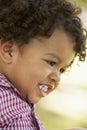 Portrait Of Baby Boy Smiling Royalty Free Stock Photo