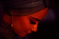 Portrait of a beautiful Arabian Woman wearing Hijab, Muslim Woman wearing Hijab Royalty Free Stock Photo
