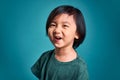 Portrait of beautiful asian kid