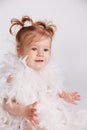 Portrait of a beautiful baby Royalty Free Stock Photo