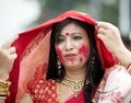 Portrait of Beautiful Bengali woman