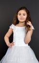 Portrait of a beautiful child girl Royalty Free Stock Photo