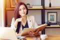 Portrait of beautiful and confident Asian business woman Royalty Free Stock Photo