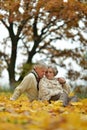 Portrait of a beautiful middle-aged couple Royalty Free Stock Photo