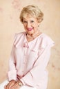 Portrait - Beautiful Senior Woman Royalty Free Stock Photo