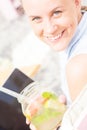 Portrait of a beautiful smiling woman