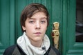 Portrait of a beautiful teenage boy Royalty Free Stock Photo